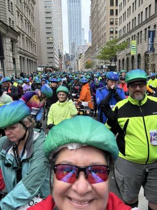 oOver 32,000 bikers participated in the 40-mile tour on May 5. Photo: Diane Tudyk/Facebook