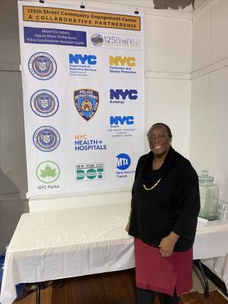 Barbara Askins, leader of the 125th St. Business Improvement District in Harlem is credited with bringing together 12 city and state agencies to help solve street problems from drug dealing and shootings to dirty subway stations. Now leaders from other neighborhoods want to put her approach to work. Photo: Michael Oreskes