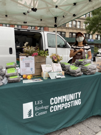 Lower East Side Ecology Center gives processed food scraps back to the community in the form of potting soil and compost. Photo: LES Ecology Center