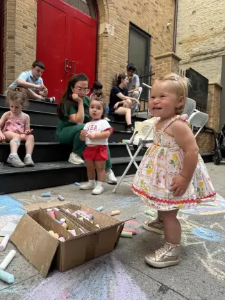 The Longest Table dinner on the Upper East Side took place from 6 to 8 p.m. July 29.