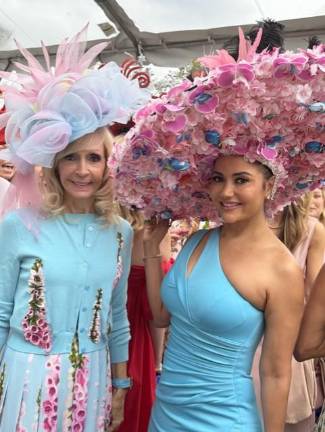 Luiza Diaz (right) is known as the “Queen of Kindness” for her work with her eponymously named charitable foundation.