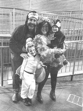 Vanessa Aronson and family.