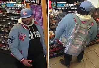 Wanted for Forcible Touching in Kips Bay 7-Eleven, Jan. 14, 2026.