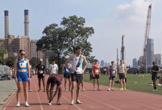 Track meet at the now razed East River Track, August 2025.