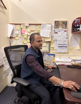Devindra Jagnanan works in the museum’s Shipping &amp; Receiving department, where packages and exhibits from around the world arrive daily.