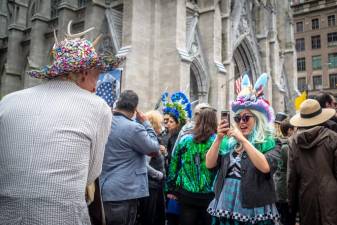 Not this year: the annual Fifth Avenue Easter parade (2019 shown here) doesn’t comply with current social distancing recommendations.