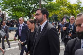 New York City Mayor Zohran Mamdani in Queens on July 31.