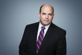 Brian Stelter, host of CNN’s “Reliable Sources.” Photo: Jeremy Freeman for CNN