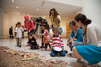 Participants in the citywide Cool Culture program that NYCT helped fund.