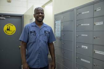 Eric Williams has spent 27 years at the American Museum of Natural History, serving over ten years in the mailroom. (Photo: Martina Dimitrova)