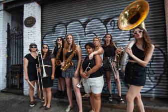The Brass Queens, an all-female brass band with an impressive repertoire of performances, are among the finalists for the Riders’ Choice Awards