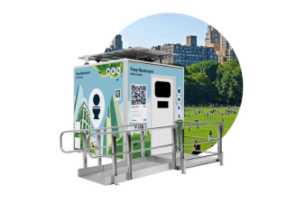 Harlem and Washington Heights are receiving two of 17 new modular public toilets being rolled out citywide, City Hall says.