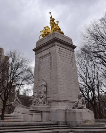 Answer to the previous &quot;Do you know where&quot; quiz: The USS Maine National Monument stands at Merchant&#x2019;s Gate (Columbus Circle).