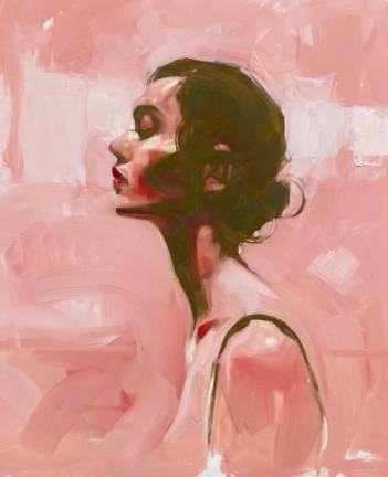 “Tempted” by Michael Carson is on display at the Bonner David Gallery. Photo: CourtesyBonner David Gallery