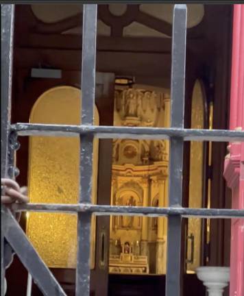 Most Holy Redeemer Church after a suspected break-in on Sep. 2. A heavy police response followed.