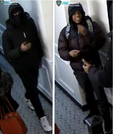 Wanted for robbery near East 61st Street and York Avenue, March 13, 2026.