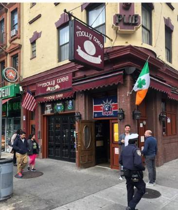 Businesses directly to the south of Pnn Station, which includes apartments, a half dozen bars including a strip club, a massive parking garage and an historic Roman Catholic Church will not have to be torn down in the redevelopment plan awarded by Amtrak and the Trump Administration
