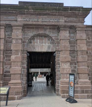 Castle Clinton and the tunnel of love, Oct. 30, 2025, open!