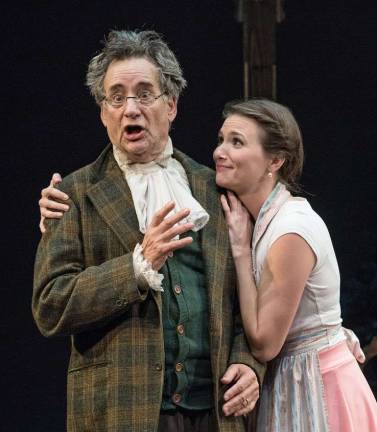 John Rottman and Marin Lee is a recent TACT production, &#x201c;She Stoops to Conquer.&#x201d; Photo: Marielle Solan
