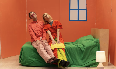 The 13 New York City-based playwrights contributed to the play “The Kick Inside” about a woman who grows tired of the way that people talk to one another and begins experimenting with language.