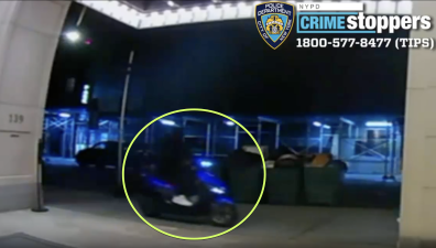 Wanted for multiple moped robberies in midtown in July 2025.