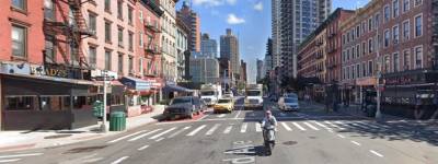 The intersection of E. 82nd St. and Second Ave. was the scene of an accident where a Hino tractor trailer truck struck a 47 year old pedestrian on April 29 who succumbed to his injuries ten days later. Photo: Google Mapgs