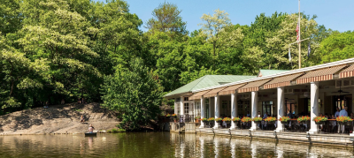 A woman was found dead of blunt force trauma in Central Park on September 27, near the park’s “Loeb” boathouse (above).