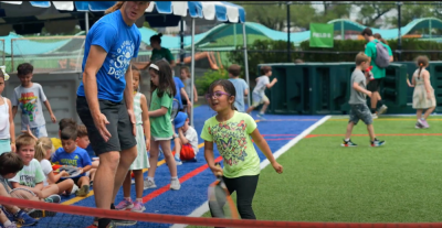 Asphalt Green’s Summer Day Camp runs from June 27 to August 16, and features a wide variety of sports for kids to play.