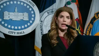 City Council speaker Julie Menin called an emergency press conference at City Hall on Jan. 12 after she learned said a Venezuelan-born City Council employee had been seized by ICE after what he thought was routine check-in with immigration officials on Long Island.