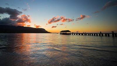 Hasnalei Pier, Kauai, Hawaii. Photo: US Dept. of State/Flickr