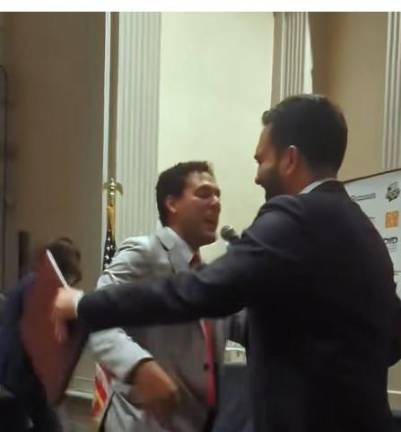 Though Christopher Marte (left) endorsed Zohran Mamdani in early September, the Democratic Socialist’s knife has come out against one of Marte’s big accomplishments.