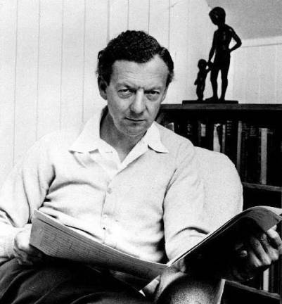 The Hunter College Choir, together with the BMCC Select and Downtown Choruses, will perform excerpts from Benjamin Britten&#x2019;s &#x201c;War Requiem&#x201d; and other works Friday evening. Above, Britten in 1968. Photo: Hans Wild