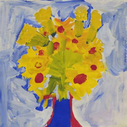 My Beautiful Flowers Lilybeth Jimenez, 6, First Grade, P.S. 145, Brooklyn. Courtesy of The New York City Department of Education