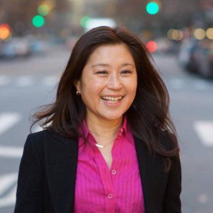 Susan Lee, a candidate challenging Christopher Marte in a Democratic primary for New York City Council District 1.