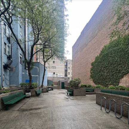 A plaza at 200 E. 89th St. has been significantly improved, possibly due to a recent <i>Our Town </i>piece.