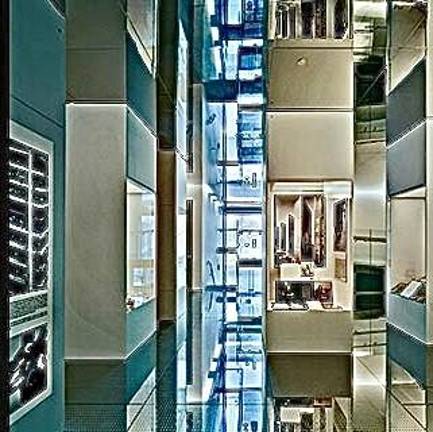 <b>The Skyscraper Museum was ingeniously designed to magically make the 10 feet high space look even larger. It is open on Wednesday to Saturdays from 12-6PM with no admission charge</b>. Photo: Ralph Spielman