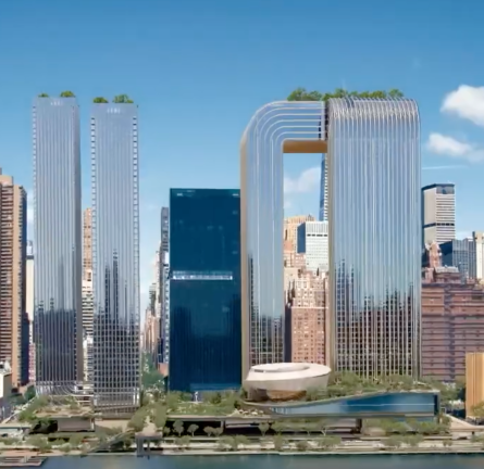 Soloviev Group &amp; Mohegan are teaming up on a “Freedom Plaza” bid, which would include two residential towers and something called the Museum of Freedom &amp; Democracy.