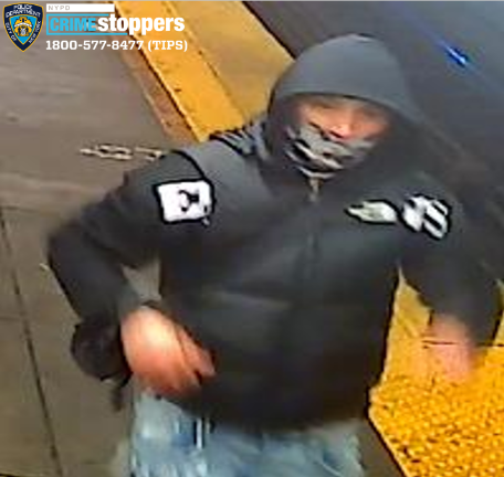 Wanted for robbery outside 208 East 14th Street, Feb. 20.