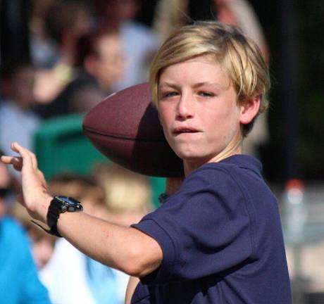 Oakley Debbs was only 11 years old when he went into anaphylactic shock and died from an adverse reaction to ground walnuts that had been mixed with chocolate and sprinkled on a cake. He knew he had a nut allergy but his family had been advised that his food allergies were minor and could be treated with an antihistamine. His parents Robert and Merrill started the Red Sneakers for Oakley foundation to raise awareness about the dangers of food allergies. Photo: Red Sneakers for Oakley