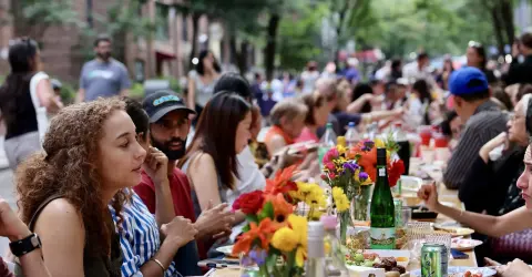 Upper East Side The Longest Table Event Fed “Craving for Community”