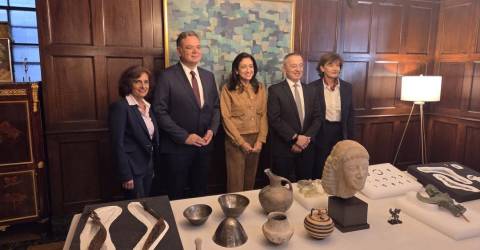 D.A.’s Office Sees Antiquities Returned to Greece