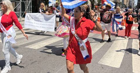 Cuban Day Parade Brings Multitudes, Merriment to Madison Avenue
