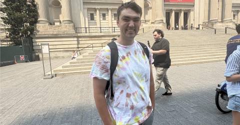 National Hot Dog Day Draws Hundreds to Pop-Up Outside the Met