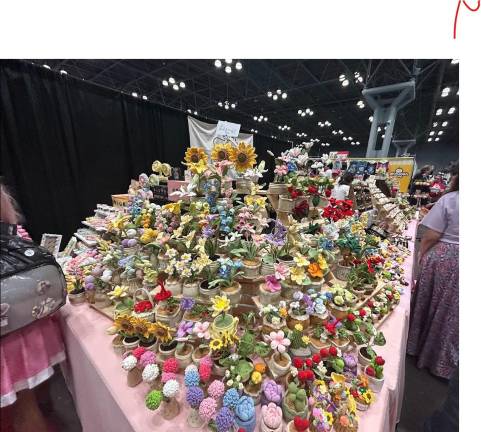 At Anime NYC, a decorative piece of pottery was available at the artist’s shop booth.