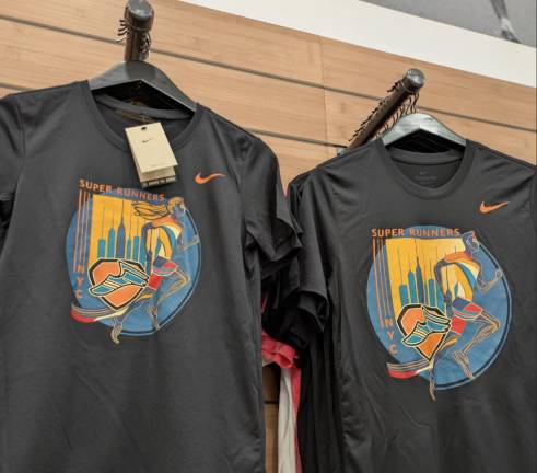 Super Runners Shop T-shirts.