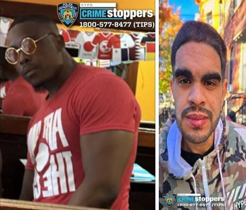 Wanted for alleged rape at St. Nicholas Avenue subway station (left); East Harlem man missing from Veteran’s Residence on East 119th Street.
