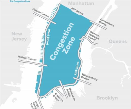 The congestion zone that will be impacted by the Central Business Tolling Program (known as “congestion pricing”). May 30th updates on discounts, an environmental review, and a Small Business Task Force have done little to soothe Upper East Side residents infuriated by the plan.