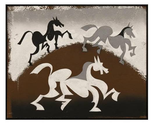 From the <i>LICH</i> collection: Three Horses, 2024.