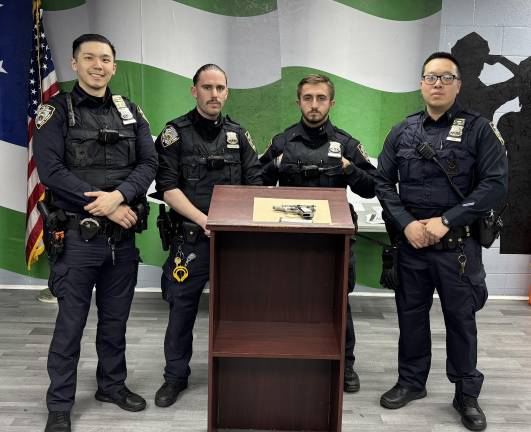 Patrol Officers Wu, Altman, Smyth, and Wan.