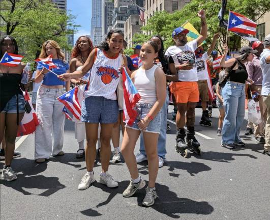 Puerto Rican Day Parade 2026 celebrated Boricuans and the Knicks in abundance.